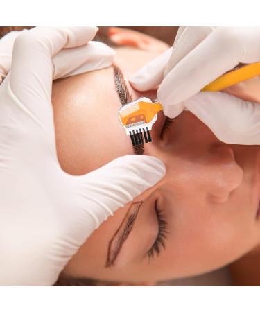 Lurrose Eyebrow Cutter Set - 6 Stainless Steel Razors for Women | Face Hair Remover & Travel-Friendly Shaving Tools in Blue & Orange - Buy Online on GoSupps.com