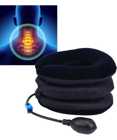 Inflatable Neck Traction Device - Adjustable Neck-Stretcher Collar for All Sizes | Home Traction Pillow for Spine Alignment - Buy Online on GoSupps.com