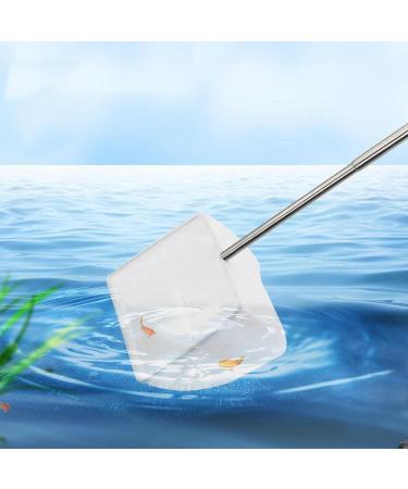 SUAOEO Aquarium Telescopic Shrimp Net Long Handle Fishing Net Shrimp Catch Nets White - Buy Online on GoSupps.com