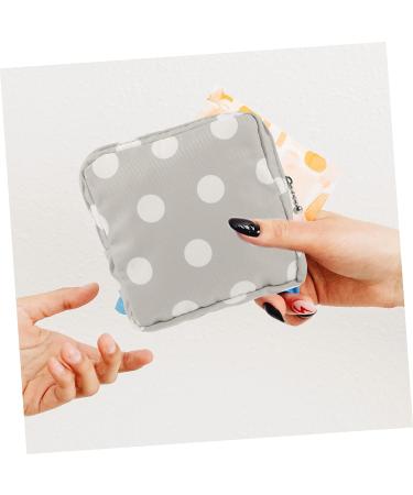 Lurrose 2pcs Napkin Storage Bags for Travel - Portable Makeup and Menstrual Pad Pouches - Small and Convenient - Travel Decor - Coin Pouch - 16X15CM - Buy Online on GoSupps.com