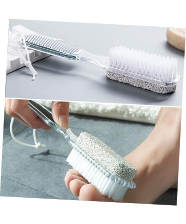 Healeved 4 1 Exfoliation Smoother Kit Foot Files Remover Shower Feet Pedicure Kit Foot Hard Skin Remover Nail Tools Remove Dead Skin Metal Scrubber Remover for Bristles Care - Buy Online on GoSupps.com
