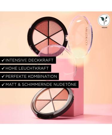 ARTDECO Eyeshadow Disk Palette - 6 Classic Nude Powder Eye Shadows for Stunning Eye Makeup | International Shipping Available - Buy Online on GoSupps.com