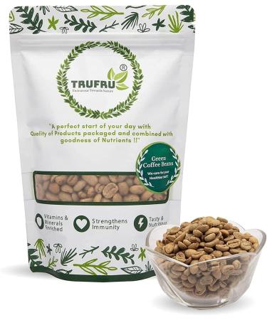 AOZA AOZA TRUFRU Pure Natural Green Coffee Beans (250g) - (Pack of 1)