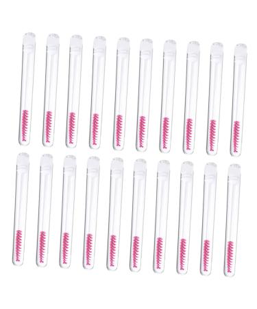 20 Pi ces Lot de Tubes de Brosses Cils Flacons de Mascara Tubes pour Cils Applicateurs de Mascara