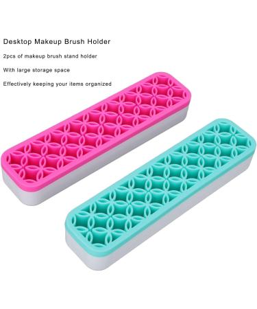 Desktop Paint Pen Holder 2 Makeup Brush Holder Prevent Tipping Over for Eyeliner for Home Use - Buy Online on GoSupps.com