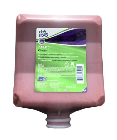 Kresto Cherry Hand Cleaner 2 Liter Bottle (KCH2LT) + Dispenser (HVY2LDB) Combo - Buy Online on GoSupps.com
