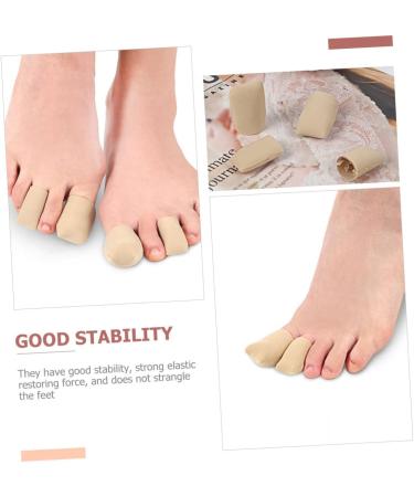 Healifty 2pcs Big Toe Protector Silicone Covers - Gel Sleeves for Toe Protection - Rubber Caps for Big Toe - 2.5x4cm - Buy Online on GoSupps.com