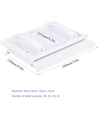 Tapioca Pearls DIY Tools for Milk Bubble Tea Small Manual Pill Rubbing Board with Anti-Slip Mat Cutting Shovel Stainless Steel Receiving Tray Traditional Chinese Medicine Pill Making Machine - Buy Online on GoSupps.com