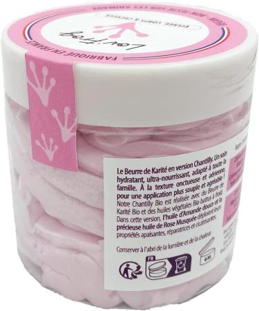 Lov'Frog Organic Chantilly | Face Body and Hair Care | All Types | Certified Organic | Shea Rose Musk and Sweet Almond | Soothes Heals and Nourishes 200 ml - Buy Online on GoSupps.com