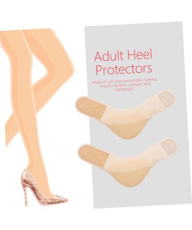 Healvian 8 Pairs Heel Protector | Soft Silicone Foot Cushions for Cracked Heels & Plantar Relief | Breathable TPR Moisturizing Socks - Buy Online on GoSupps.com