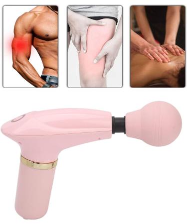 Mini Massage Gun for Deep Tissue Relief - Compact Portable & Rechargeable | Pink - Buy Online on GoSupps.com