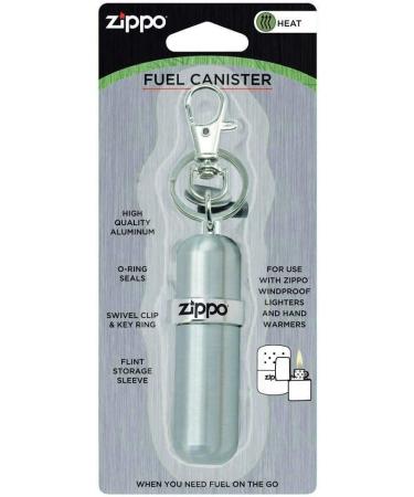 Zippo Fuel Canister Grey - Portable and Reliable Fuel Storage Solution - Buy Online on GoSupps.com