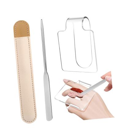 minkissy Mixing Palette With Storage Space For Foundations Creams And Portable Makeup For Professionals