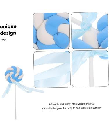 VILLFUL Simulation Lollipop Artificial Lollipop Birthday Lollipop Ornament Fake Food Photo Props Candy Photo Booth Prop Lollipop Candy Ornament Lollipops Decor Display Wedding Photo Resin As Shown 1 22.00X8.50X2.00CM - Buy Online on GoSupps.com