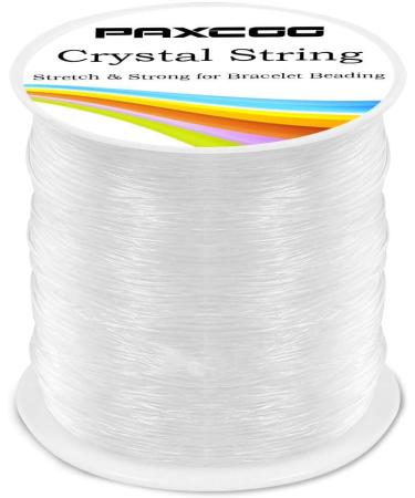 Paxcoo 0.8mm Elastic Bracelet String for Jewelry Making - 120m - Buy Online on GoSupps.com