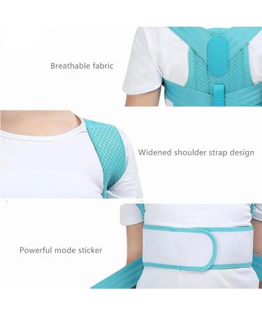 Back Posture Corrector Corset Shoulder Lumbar Wasit Support Correction For Kids Teens Straighten Upper Belt Black L - Buy Online on GoSupps.com