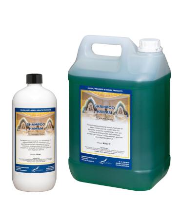 Claudius Hammam Shampoo 1 L + Refill Can 5 Litres Economy Pack Hair Care