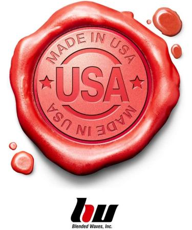 Blended Waxes Inc. 1 lb. Block - Household Paraffin Wax for Canning, Candle Making & More | 1lb. Block for Metal Preservation, Waterproofing & Various Applications - Buy Online on GoSupps.com