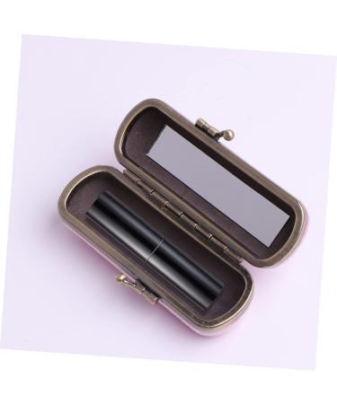  SOESFOUFU Lipstick Case Organizer Handheld Lipstick Holder Vintage Lipstick Holder Lustre Travel Cosmetic Holder - Buy Online on GoSupps.com