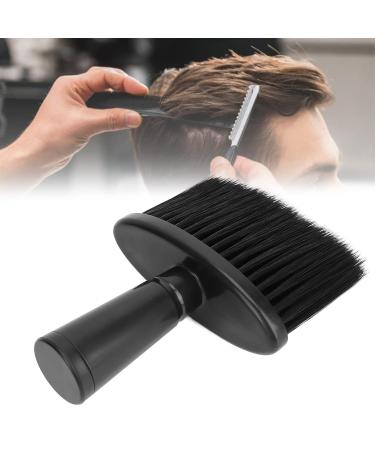 Soft Hairdressing Brush - Neck Cleaning & Dust Removal Brush for Hair Cutting | Fashionable Circular Grill Design & Easy-to-Use ABS Handle - Buy Online on GoSupps.com