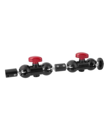 CAMVATE Dual Mini Ball Head Extension Arm with 1/4"-20 Male & Female Mounting Threads - 2138