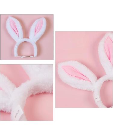Golden Apple 2 Pcs Christmas Pet Headband Fluffty Bunny Ears Headband Easter Party Puppy Headwear Supplies for Cat Dog (S) - Buy Online on GoSupps.com