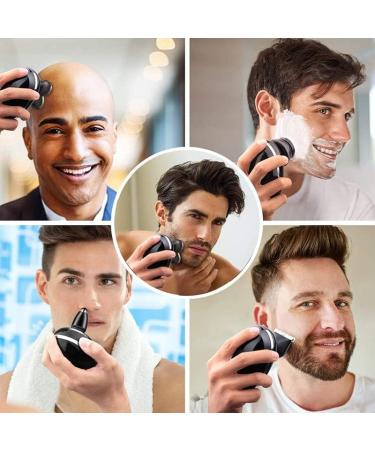 Electric Razor for Men - 5-in-1 Wet & Dry Shaver Kit | Rechargeable Rotary Grooming Tool - Buy Online on GoSupps.com