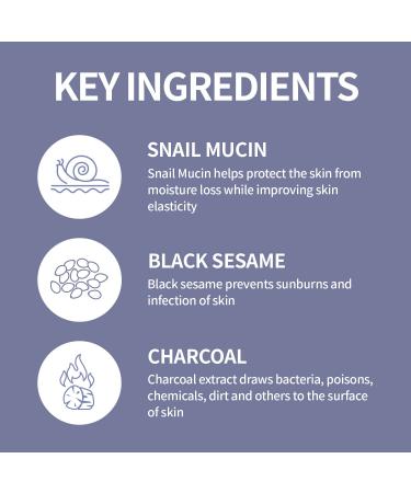 The Skin House Black Snail Bubble Mask 100ML - Pore-Control Oil Control Paraben-Free 2-in-1 Cleanser | Korean Skincare - Buy Online on GoSupps.com