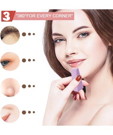 120 Pcs Make Up Sponge Cosmetic Wedges Triangle Cosmetic Wedges Blender Puff Foundation for Powder Cream Liquid Powder - Buy Online on GoSupps.com
