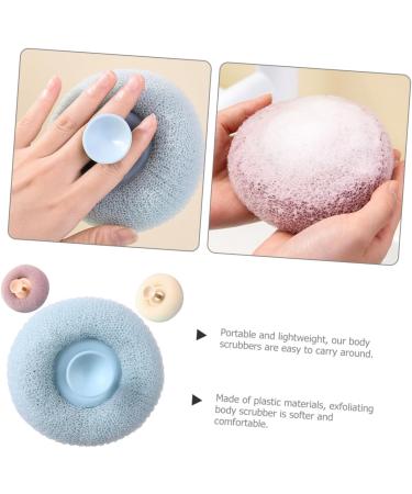 Balacoo 3pcs Sponge Scrubber Set - Japanese-Style Bath Loofahs & Shower Accessories for Women - Buy Online on GoSupps.com