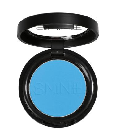 IS'MINE Single Sky Blue Matte Eyeshadow  High Pigment  Longwear  Intense Color Best Pressed Eye Makeup for Day & Night