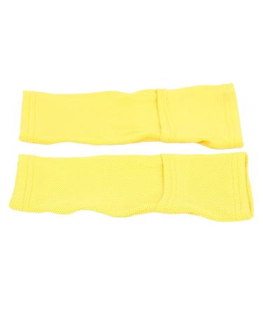 ZJchao Calf Compression Socks - Breathable Shin Guard Sleeves for Calf Support & Achilles Tendon Relief | Stretchy Slip-Resistant Soccer Shin Pads for Teenagers & Adults (Yellow M - Buy Online on GoSupps.com