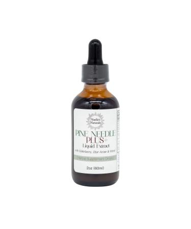 Pine Needle Plus+ Herbal Extract Drops with Eastern White Pine Needles Organic Elderberry Star Anise and More! High in Shikimic Acid - Immune Support - Buy Online on GoSupps.com