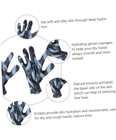 Mikinona 1 Pair Moisturizing Hand Softening Gloves Hydrating Glove Hand Spa Gloves Hand Cream for Dry Hands Moisturizing Gloves Hand Care Gloves Aluminum Platinum Paper - Buy Online on GoSupps.com