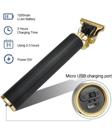 Razors T9 Hair Trimmer - Cordless Beard & Hair Cutting Tool | Home Salon Personal Care (Metal Black - Buy Online on GoSupps.com