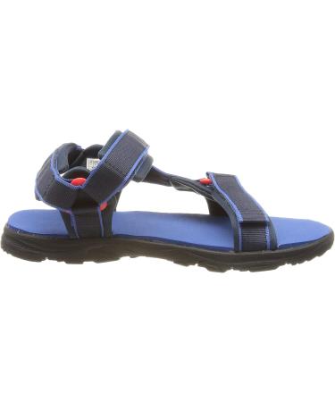 Jack Wolfskin Unisex Kids Seven Seas 3 K Sandal - Blue Red 38 EU | International Shipping Available - Buy Online on GoSupps.com
