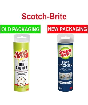 Lint Roller Refills - 120 Sheets (Pack of 4) - Pet Hair and Fur Remover for Clothing and Upholstery - Buy Online on GoSupps.com