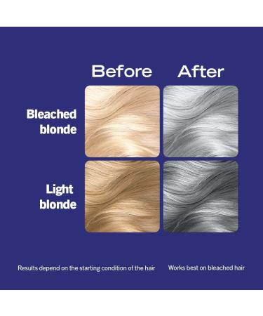 Schwarzkopf LIVE Ultra Brights Steel Silver Hair Dye | Semi-Permanent 15 Washes | 098 Steel Silver | 1 Count Pack - Buy Online on GoSupps.com