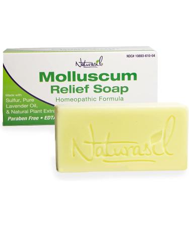 Naturasil Molluscum Treatment Kit - All Natural Homeopathic Solution | Pain-Free for Children and Adults | Made in USA | Includes Topical Liquid & Sulfur Lavender Soap - Buy Online on GoSupps.com