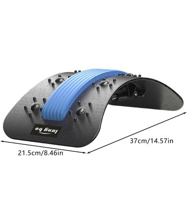 Buy Adjustable Slip-Proof Stretching Board for Lower Back | Elastic Back Massager for Yoga & Everyday Use | International Shipping Available - Buy Online on GoSupps.com