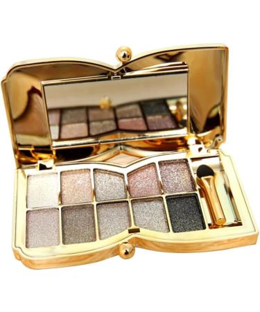 Didiseaon 2pcs # Glitter & Brush Flash Colorful Makeup Eyeshadow Colors Shadow Mirror With Eye - Buy Online on GoSupps.com