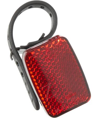 FISCHER Adult Reflector Rear Universal Mount - Red Bicycle Reflector Bundle 85400 | International Shipping Available - Buy Online on GoSupps.com