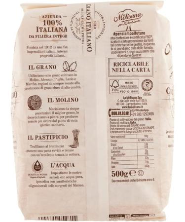 The Molisanata 24 x La Molisana Casareccia Pasta Lenta Lavorazione pasta from durum wheat semolina bronze drawing 500 g + 2 x Italian gourmet Polpa - Buy Online on GoSupps.com