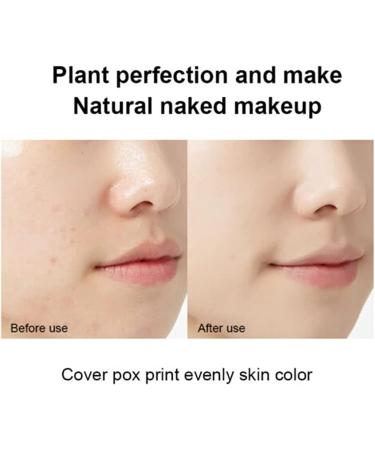 PICKX Mushroom Head Air Cushion BB Cream Concealer Lasting Nude Makeup Moisturizing Brightening Pigment CC Liquid Foundation Even Skin Tone Makeup Base Primer (B-2PC) - Buy Online on GoSupps.com