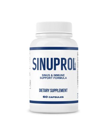 SinuProl Nasal & Immune Support Supplement with Quercetin with Bromelain Ideal Option for People Who Rely on Natural Sinus Decongestant Sinus Rinse or Natural Antihistamine 60 Capsules - Mizzle