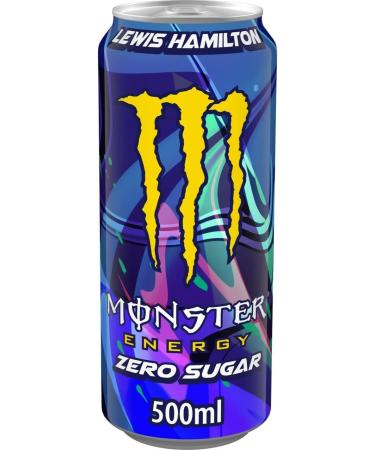 Monster Energy Lewis Hamilton Zero Sugar 12 x 500ml PMP 1.39 - Buy Online on GoSupps.com