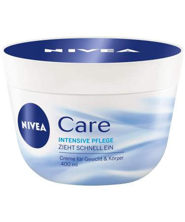 NIVEA 6-Pack Intensive Care Cream for Body & Face | 6 x 400 ml Jars - Hydration & Nourishment - Buy Online on GoSupps.com