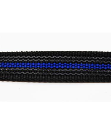 Twinkys Dog Style Tow Leash - 20mm Wide 50m Length Rubberized For Dogs up to 50kg - Made in Germany - Black & Blue - Buy Online on GoSupps.com