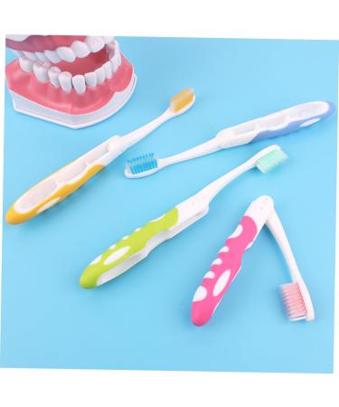 Buy Gatuida Portable 8th Travel Toothbrush Foldable Mini Toothbrush with Soft Bristles for Easy Oral Care | Ideal Travel Accessories - Buy Online on GoSupps.com