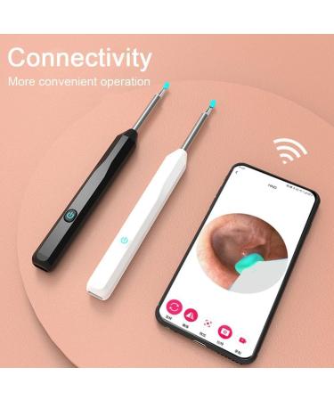 Jhialg NE6 Visual Ear Spoon - WLAN 360 HD Endoscope & Camera Cleaning Tool | Easy to Use & Clean | Perfect for Ear & Camera Maintenance - Buy Online on GoSupps.com